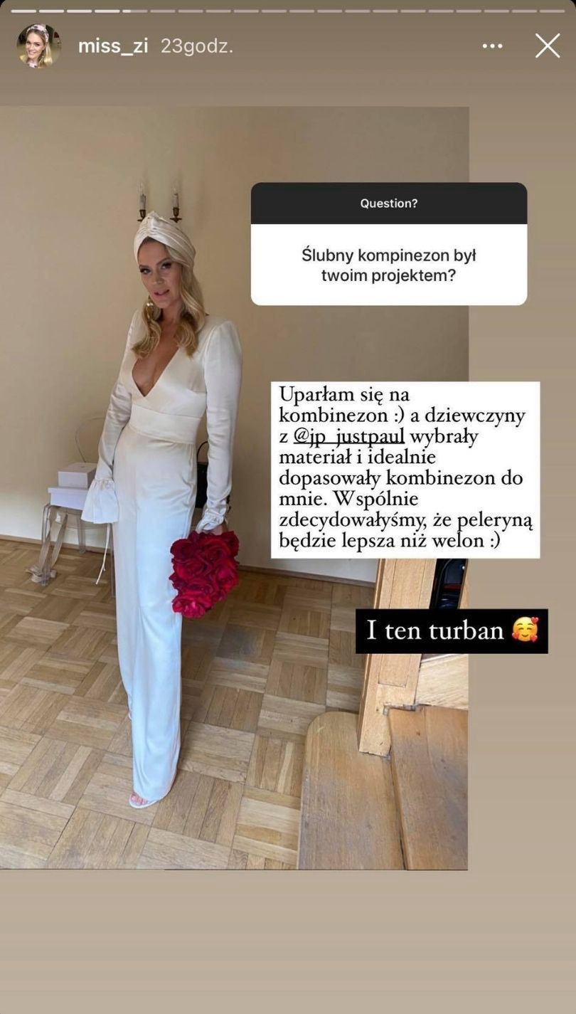 Zofia Ślotała zdradza szczegóły ślubu