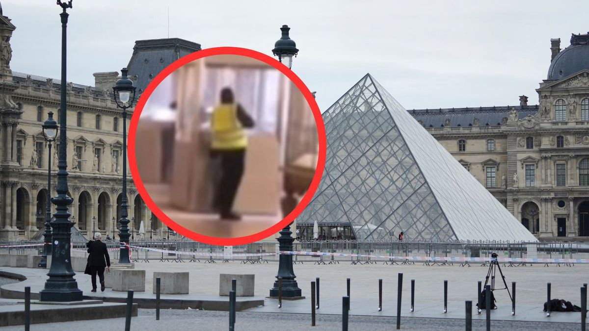 Kradzież w Luwrze. Są nagrania