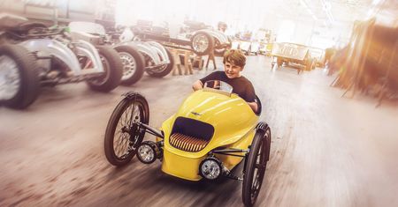 Morgan spełnił marzenie najmłodszych fanów motoryzacji