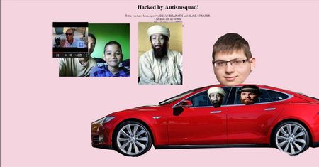 Crackerzy przejęli stronę internetową Tesli i zaoferowali darmowe samochody