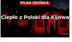 Wielka zbiórka "Ciepło z Polski dla Kijowa". Pomagają dziennikarze i eksperci
