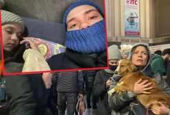 Na dworcu w Kijowie czuły wybuchy. "Ludzi jest pełno, wszyscy są przestraszeni"