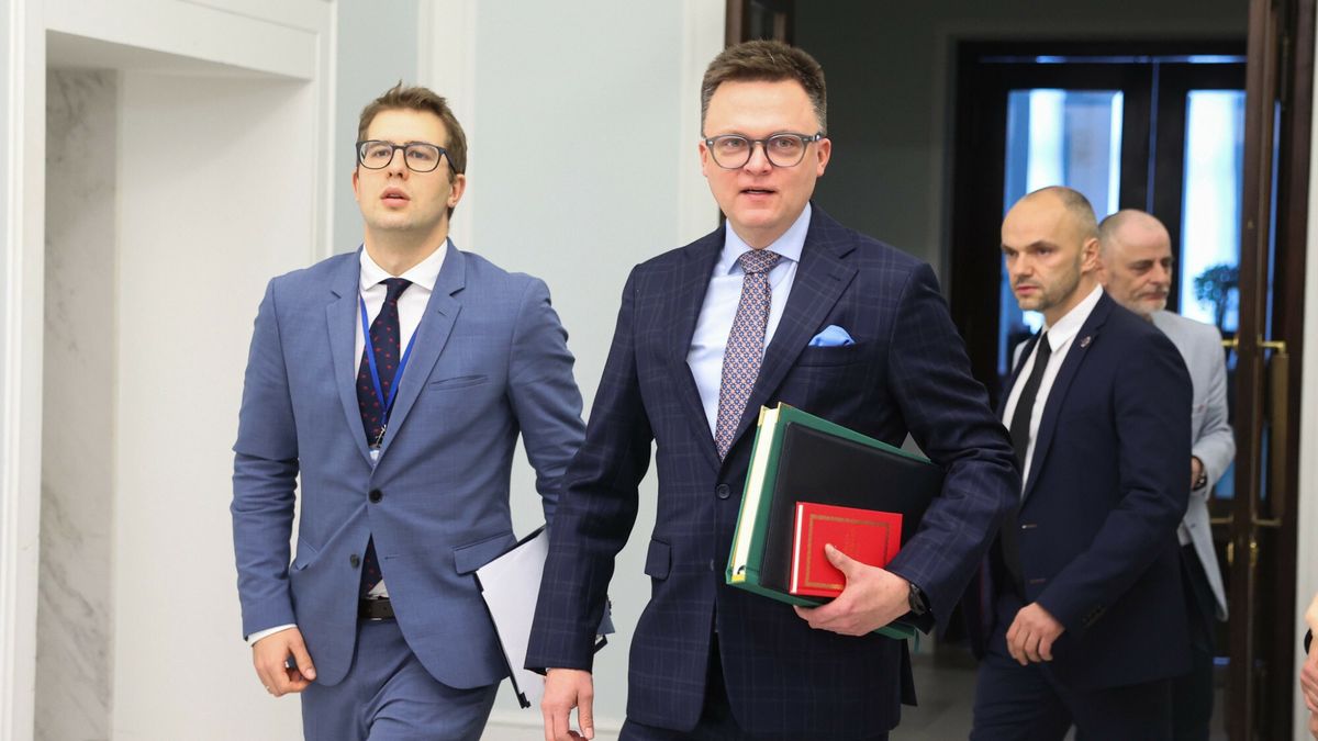 Marszałek Sejmu Szymon Hołownia