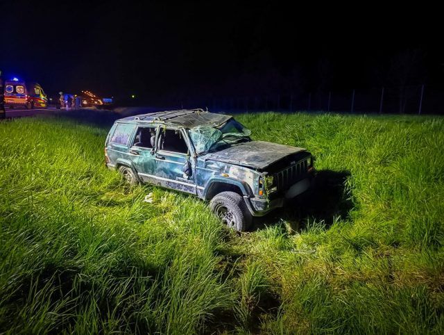 Obywatel Ukrainy w areszcie po spowodowaniu groźnego wypadku. Poszkodowaną zabrał śmigłowiec LPR (zdjęcia)