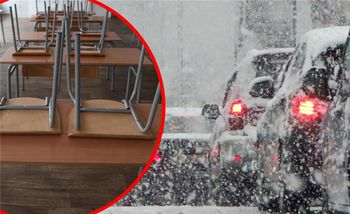 Silny mróz w całej Polsce. Prawie 300 szkół zamkniętych