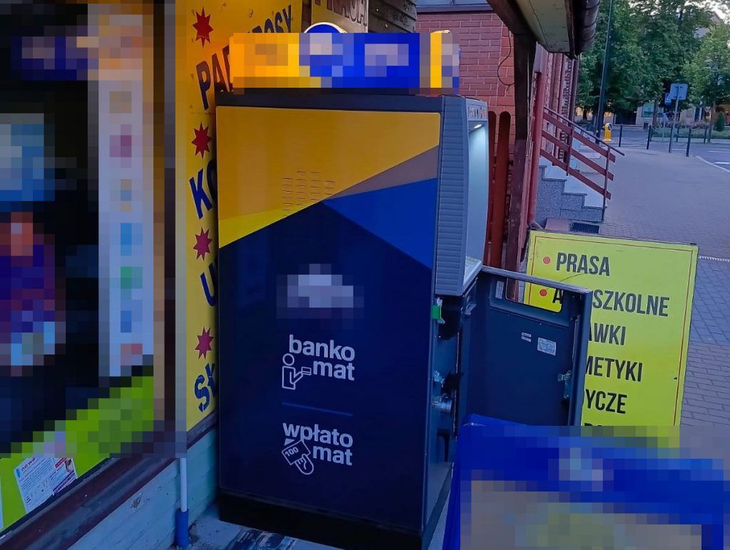 Biłgoraj: Usiłowanie włamania do bankomatu. Sprawcy zatrzymani
