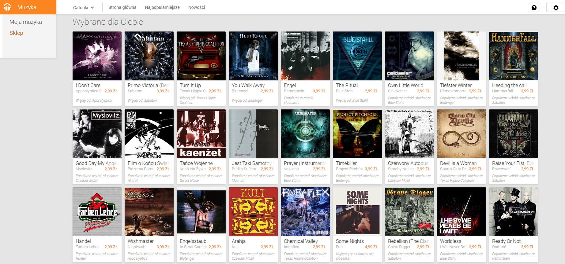 Muzyka Google Play już dostępna w Polsce! Warto się skusić? 4