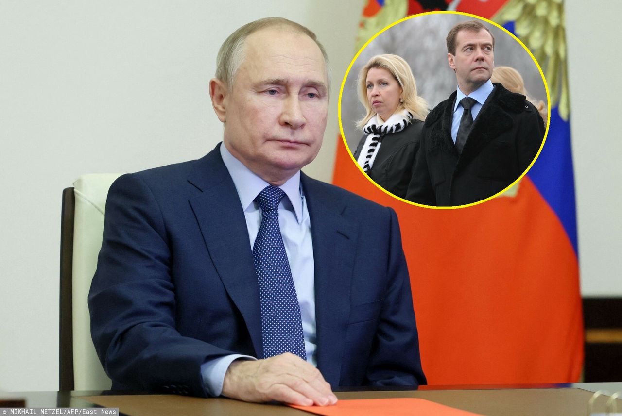 Żona Miedwiediewa nagrodzona. Jest specjalny dekret Putina