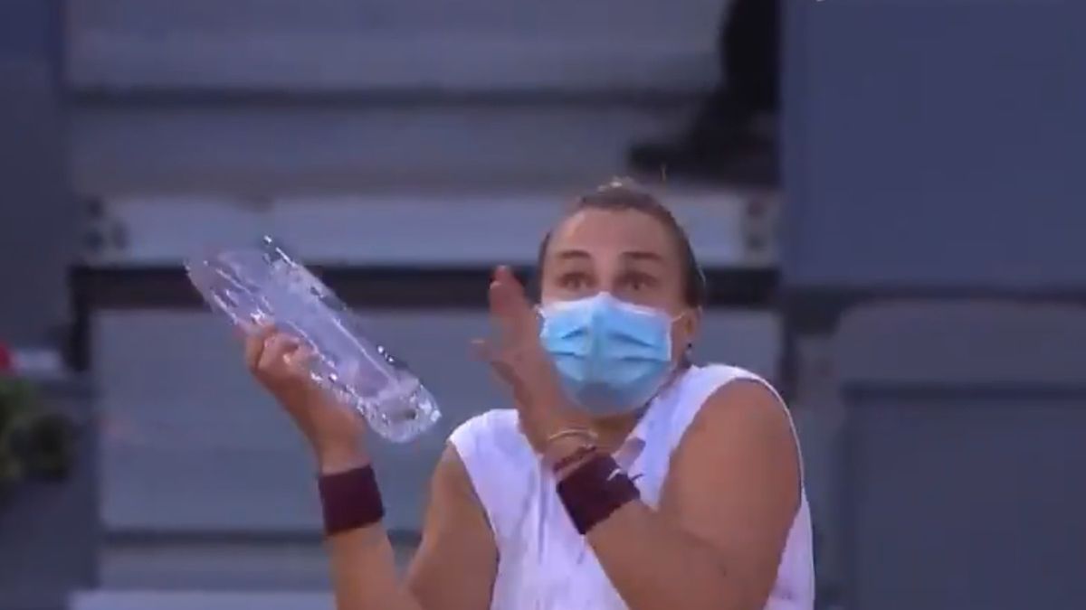 Aryna Sabalenka była bliska wpadki