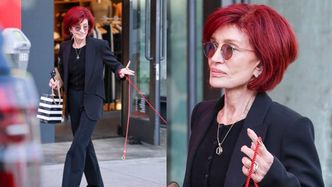 Szczupła Sharon Osbourne wybrała się na zakupy do drogerii (ZDJĘCIA)