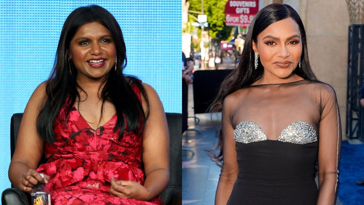 Mindy Kaling przed i po metamorfozie