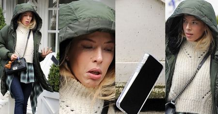 Pechowy spacer Chodakowskiej: Upuściła telefon za 5 TYSIĘCY... (ZDJĘCIA)