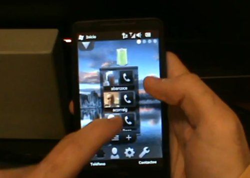 Interfejs ThrottleLauncher 1.0 na HTC HD2 (wideo)