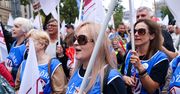 Protest nauczycieli. "Koniec z biedą"