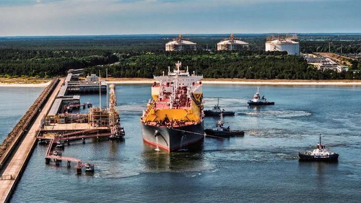 Istniejący terminal LNG w Świnoujściu, czerwiec 2025 r. 
