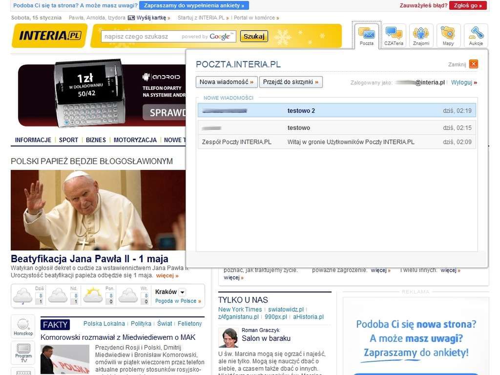 Nowy wygląd i funkcje Interii. Co się zmieniło? 4