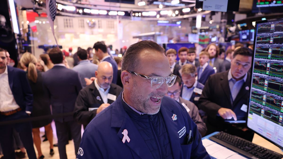 After Seeing Major Gains On Trump's Election, Markets Open Ahead Of Fed Rate Announcement
NEW YORK, NEW YORK - NOVEMBER 07: Traders work on the floor of the New York Stock Exchange during the morning trading on November 07, 2024 in New York City. Stocks rose slightly at the opening, a day after the Dow Jones closed up over 1,500 points following former President Donald Trump's win in the 2024 presidential election. The gain was the market's biggest jump in two years. The S&P 500 and Nasdaq Composite also closed at all time highs. The market is also expecting an interest-rate decision from the Federal Reserve Bank later today. (Photo by Michael M. Santiago/Getty Images)
Michael M. Santiago
bestof, topix
