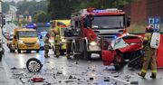 Bielsko-Biała: Dwa wypadki na S52. Nie żyje jedna osoba, droga zablokowana