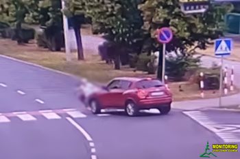 Zielona Góra: Potrącenie na przejściu. Kobieta trafiła do szpitala