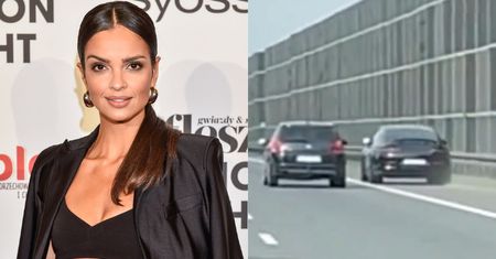 Samochód Klaudii El Dursi mknął po autostradzie pasem awaryjnym. Internauci oburzeni. Gwiazda TVN wymownie reaguje (WIDEO)