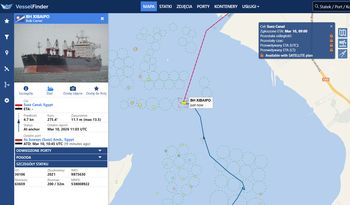 Mapa statków w internecie. Dane na żywo