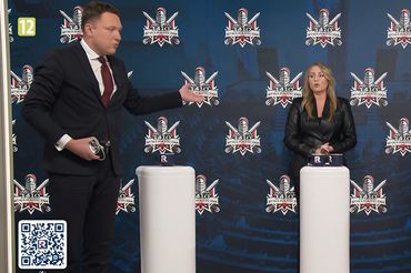 Michał Filipek i Monika Borkowska w TV Republika