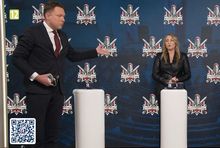 Michał Filipek i Monika Borkowska w TV Republika