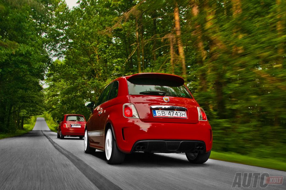 Abarth 500 esseesse & Fiat 500 1,2 Sport