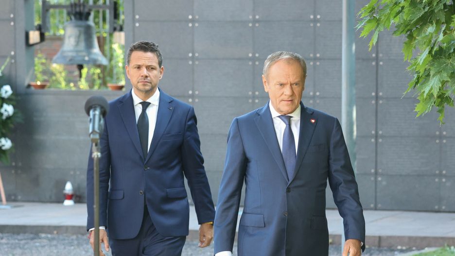 Rafał Trzaskowski i Donald Tusk