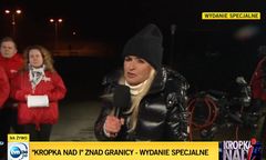 Apel Moniki Olejnik ws. migrantów. Dziennikarka pojechała do Michałowa