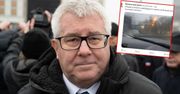 "Kilkaset traktorów wjeżdżających do Brukseli". Czarnecki wszystko nagrał