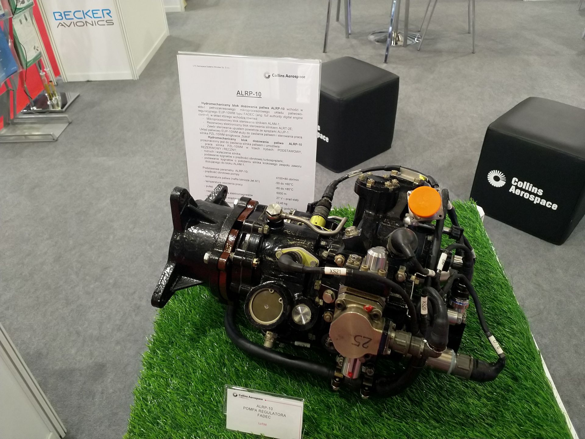 Jeden komponentów produkowanych przez Collins Aerospace.