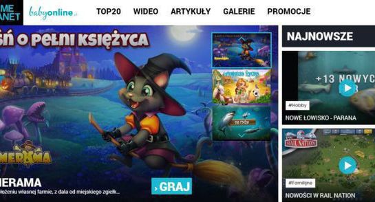 Grupa Onet-RAS Polska prowadzi dla Edipresse rodzinny serwis z grami