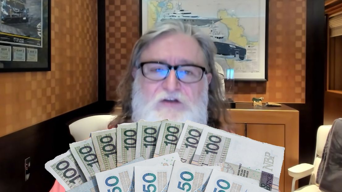 Gabe Newell - właściciel Steama