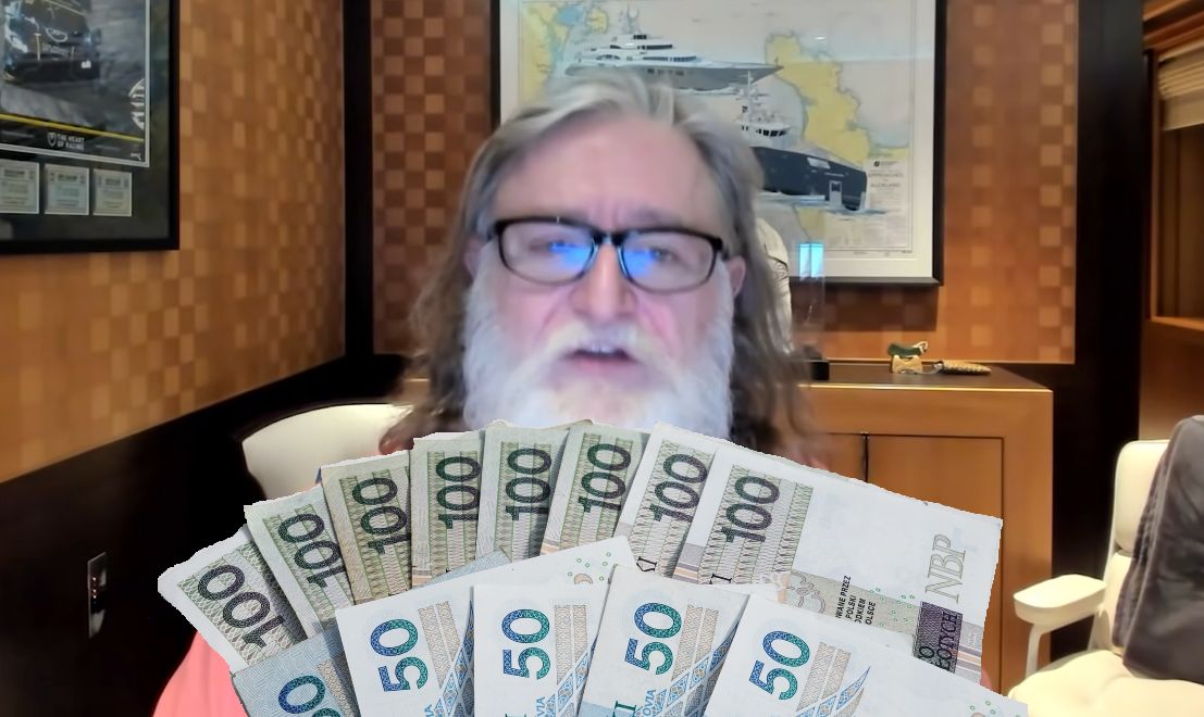 Gabe Newell - właściciel Steama