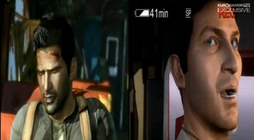 Stare vs. nowe Uncharted - porównanie grafiki 1