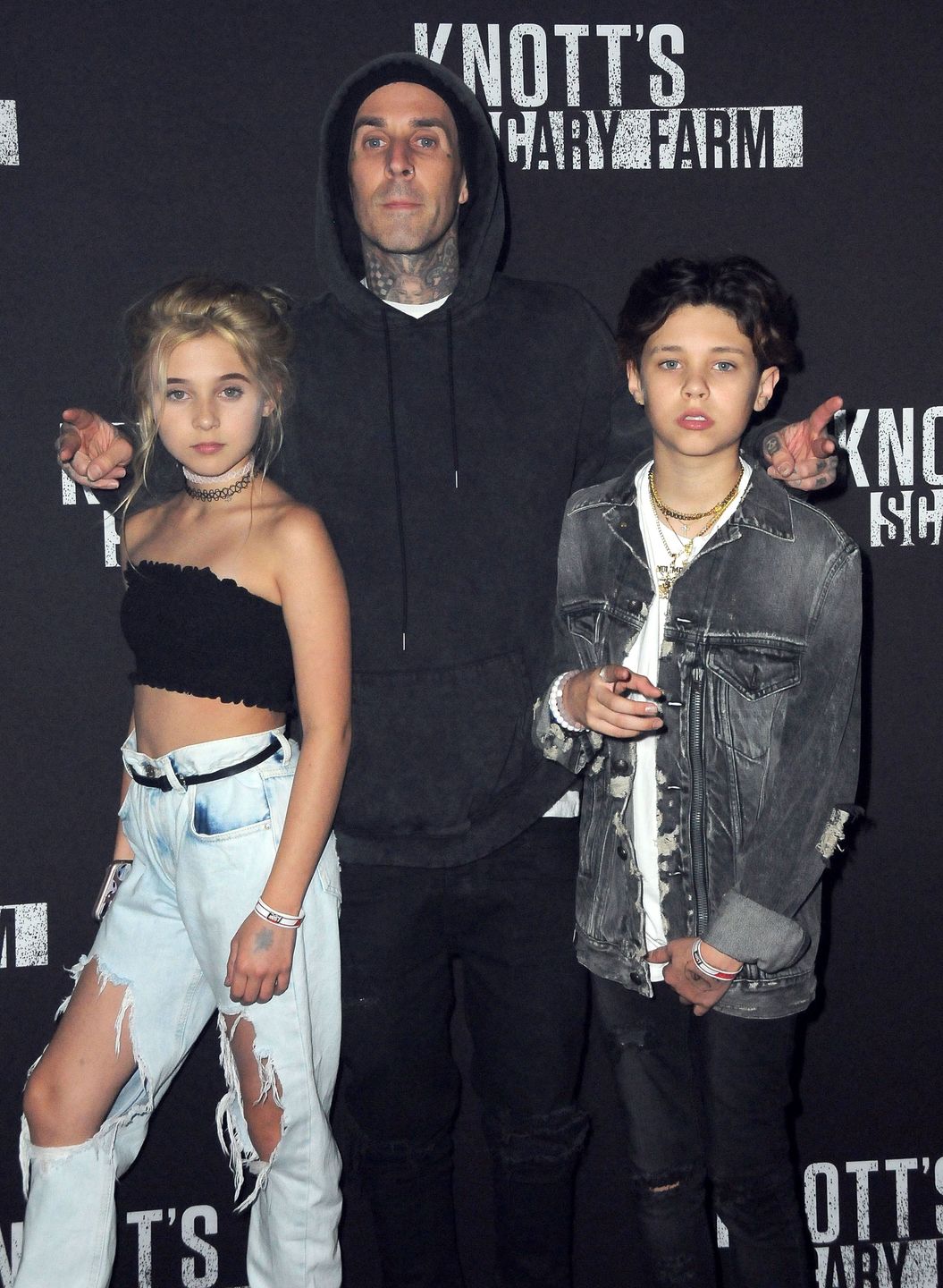 Travis Barker z dziećmi