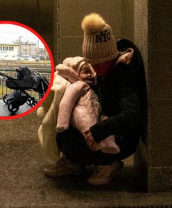 Dziecięce wózki na stacji w Przemyślu. Polki przekazują je matkom z Ukrainy