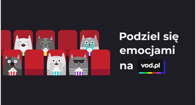 Nowa funkcja Vod.pl - „Podziel się emocjami”