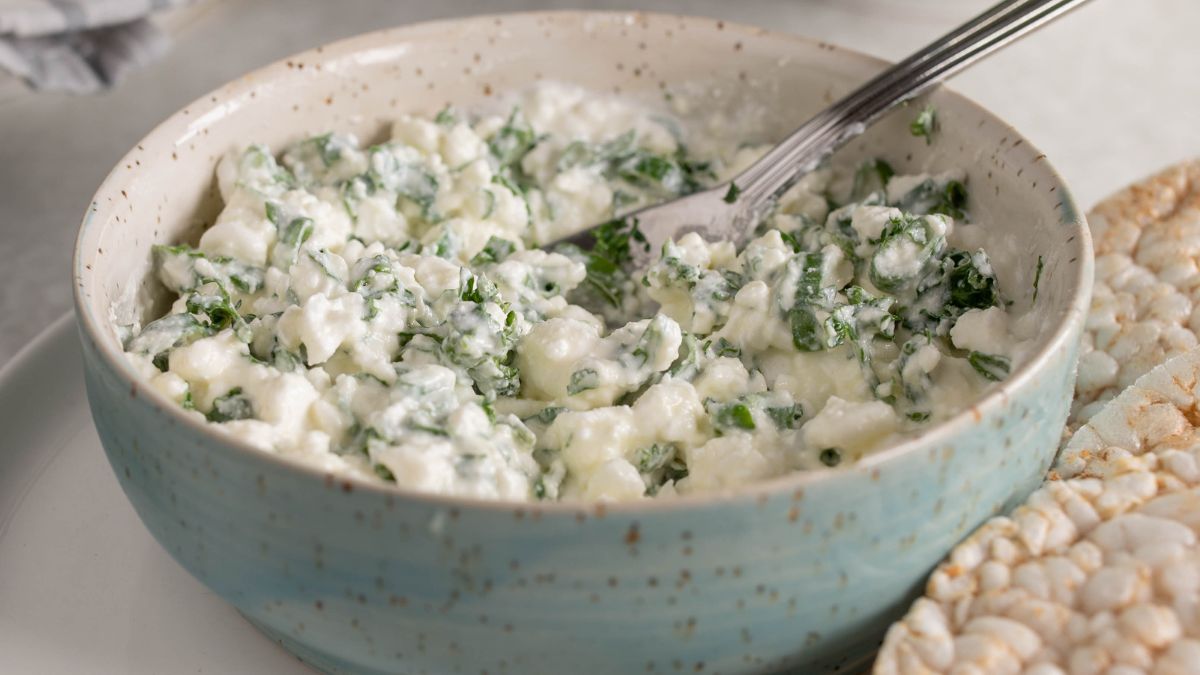 Serek wiejski ze zdrowymi dodatkami