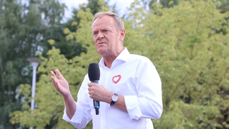 Wiec Donalda Tuska w Legionowie
Fot. Piotr Molecki/East News, Legionowo, 08.08.2023. Wiec przewodniczacego Platformy Obywatelskiej Donalda Tuska w podwarszawskim Legionowie.
Piotr Molecki