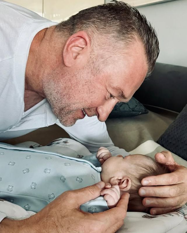 Rafał Sonik z synem