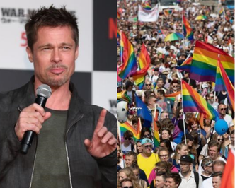 Brad Pitt nie zgodził się na zostanie "twarzą" "parady heteroseksualistów". Zagroził pozwem!