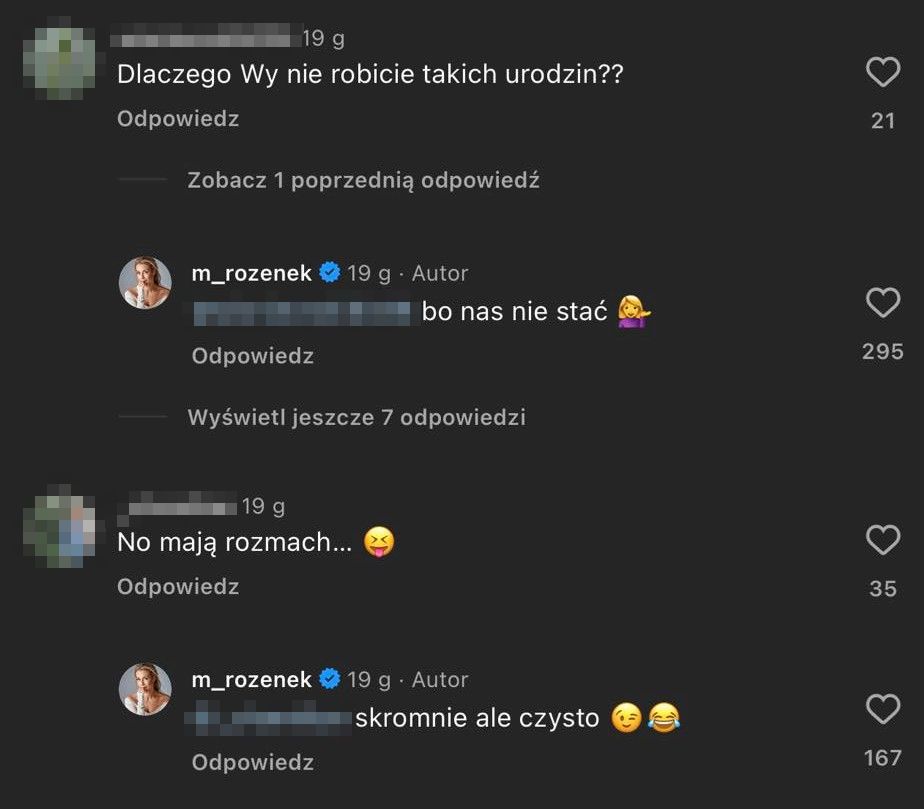 Małgorzata Rozenek sypie żartami po imprezie u miliardera 