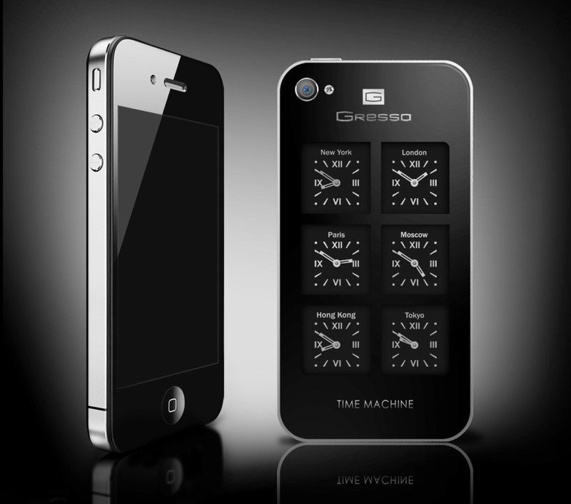 iPhone 4 Time Machine - luksus marki Gresso 2