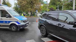 Zielona Góra: Poważne potrącenie starszej kobiety na przejściu dla pieszych
