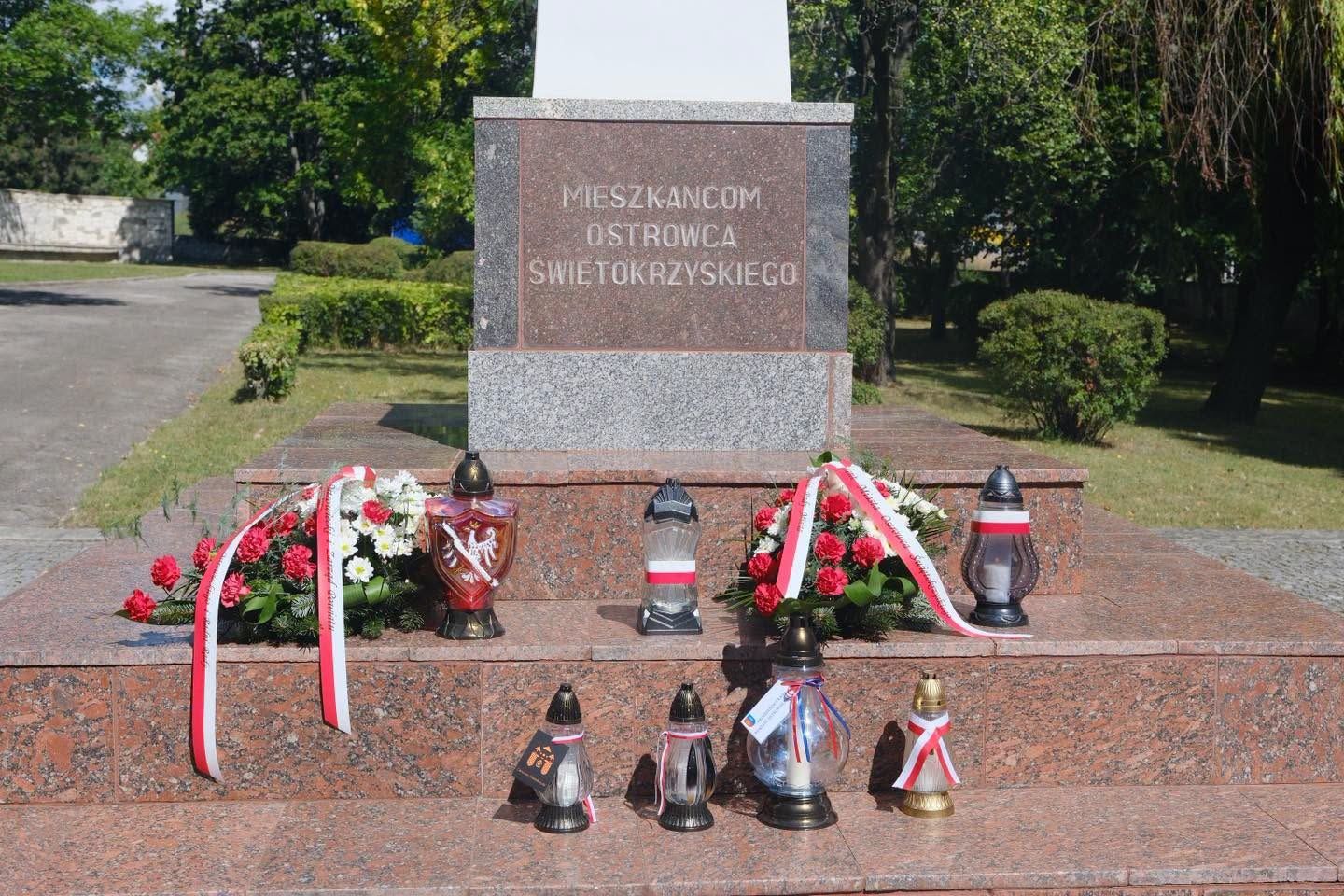 Ostrowiec uczcił 87. rocznicę wybuchu II wojny światowej.