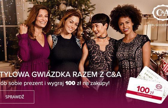 C&amp;A promuje konkurs świąteczny realizowany wspólnie z Edipresse