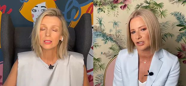 Małgorzata Kożuchowska i Magda Mołek
