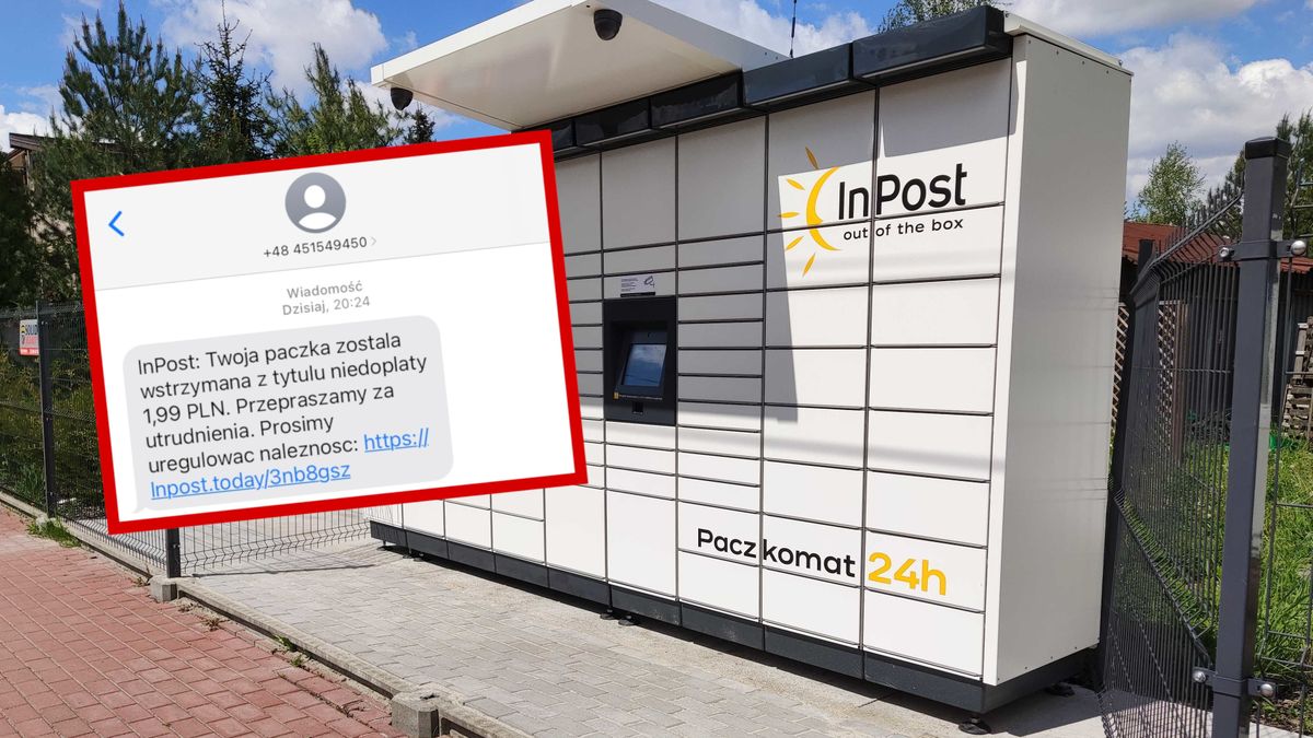 Ktoś podszywa się pod firmę InPost